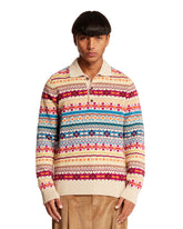 Beige Polo Sweater - Men's polos | PLP | Antonia