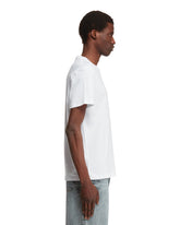 White Anagram Cotton T-Shirt | PDP | Antonia