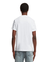 White Anagram Cotton T-Shirt | PDP | Antonia