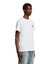 White Anagram Cotton T-Shirt | PDP | Antonia