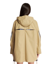 Beige Hooded Parka Jacket | PDP | Antonia