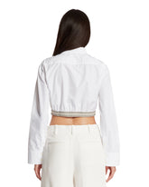 Camicia Cropped Bianca | PDP | Antonia