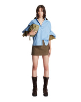 Blue Cotton Shirt - Loewe women | PLP | Antonia