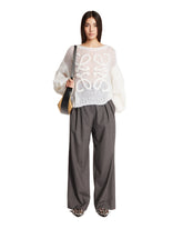 White Anagram Sweater - Women's knitwear | PLP | dAgency