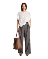 White Anagram Vest - Women's knitwear | PLP | dAgency