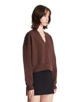 Brown Cashmere Cardigan | PDP | Antonia