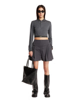 Polo Cropped Grigia - Loewe donna | PLP | Antonia