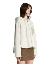 White Shearling Jacket | PDP | Antonia