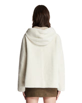 White Shearling Jacket | PDP | Antonia