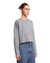 Gray Anagram Sweater | PDP | Antonia