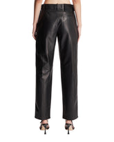 Black Nappa Leather Pants | PDP | Antonia