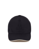 Blue Embroidered Baseball Cap - Women's pouches | PLP | dAgency