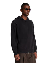 Black Merano Cashmere Hoodie | PDP | Antonia