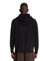 Black Merano Cashmere Hoodie | PDP | Antonia