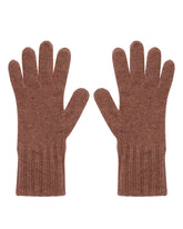 Brown Loro Cashmere Gloves | PDP | Antonia