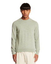 White Loro Crew Neck Sweater | PDP | Antonia