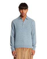 White Loro Crew Neck Sweater - LORO PIANA UOMO | PLP | Antonia