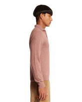 Pink Polo Collar Cashmere Sweater | PDP | Antonia