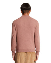 Pink Polo Collar Cashmere Sweater | PDP | Antonia