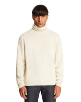 White Turtleneck Sweater - LORO PIANA | PLP | Antonia