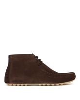 Dot Sole Lace Up Walk Boots - LORO PIANA | PLP | Antonia