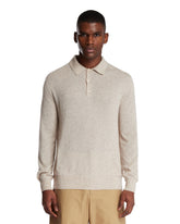 Polo Beige In Cashmere E Seta - LORO PIANA | PLP | Antonia