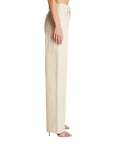 Beige Straight Leg Pants | PDP | Antonia