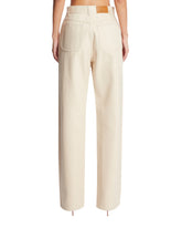 Beige Straight Leg Pants | PDP | Antonia