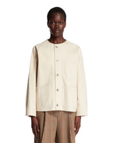 Beige Carolyn Jacket - Loro piana women | PLP | Antonia