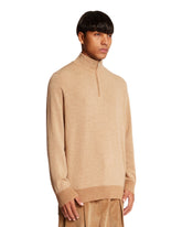 Beige Roadster Sweater | PDP | Antonia