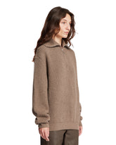 Brown Cashmere Fobello Jumper | PDP | Antonia