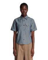 Blue Annalisa Shirt - Loro piana women | PLP | Antonia