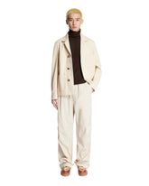 Beige Cotton Jacket - LORO PIANA | PLP | Antonia