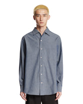 Blue Chest Pocket Shirt - LORO PIANA | PLP | Antonia