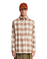 Camicia Beige Check In Cashmere - LORO PIANA | PLP | Antonia