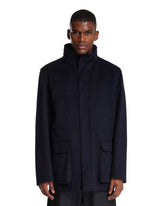 Parka Blu In Cashmere - LORO PIANA | PLP | Antonia