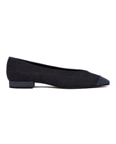 Blue Rebecca Ballerina Flat | PDP | Antonia