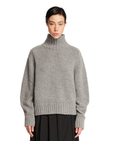 Gray High Neck Sweater - LVIR WOMEN | PLP | Antonia