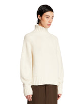 Ivory High Neck Sweater | PDP | Antonia