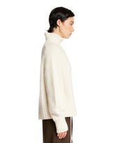 Ivory High Neck Sweater | PDP | Antonia