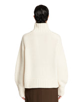 Ivory High Neck Sweater | PDP | Antonia