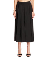 Black Pleated Skirt - Women | PLP | Antonia