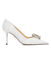 White Galaxy 85 Pumps | PDP | Antonia