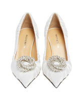 White Galaxy 85 Pumps - MACH & MACH WOMEN | PLP | Antonia