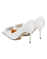 White Galaxy 85 Pumps | PDP | Antonia