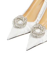 White Galaxy 85 Pumps | PDP | Antonia