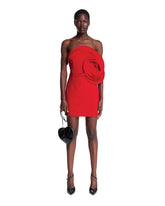 Sculptural Rose Mini Dress - MAGDA BUTRYM WOMEN | PLP | Antonia