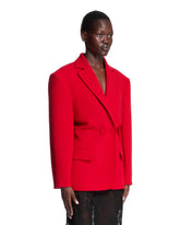 Red Hourglass Blazer | PDP | Antonia