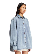 Classic Denim Oversized Shirt | PDP | Antonia