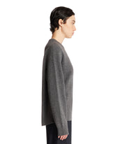 Gray Crewneck Pullover | PDP | Antonia